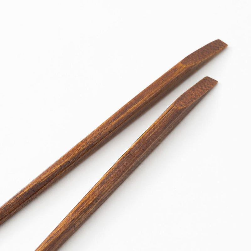 Yamachiku Sea Bream Lacquered White Bamboo Reusable Chopsticks 23cm/9., MUSUBI KILN