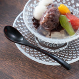 Yamanaka Lacquer Dessert Spoon - MUSUBI KILN - Handmade Japanese Tableware and Japanese Dinnerware