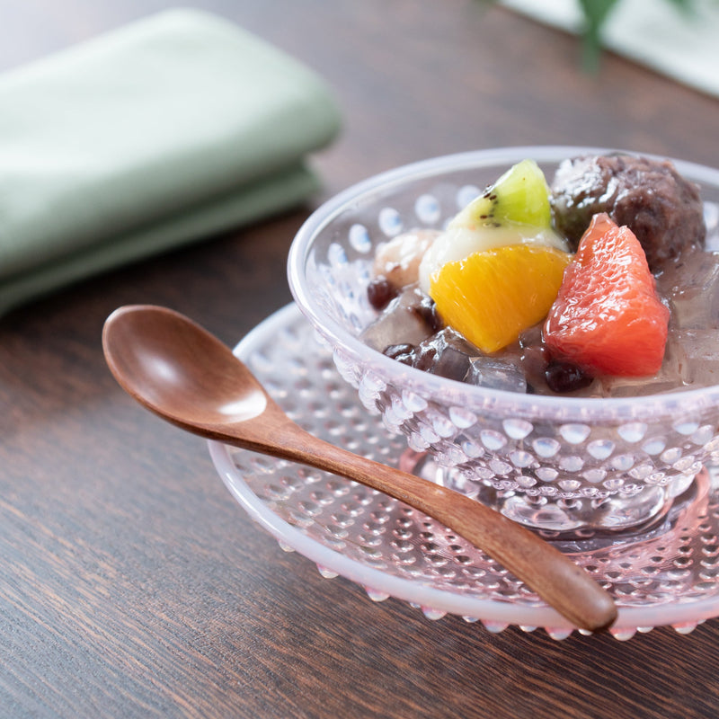 Yamanaka Lacquer Dessert Spoon - MUSUBI KILN - Handmade Japanese Tableware and Japanese Dinnerware