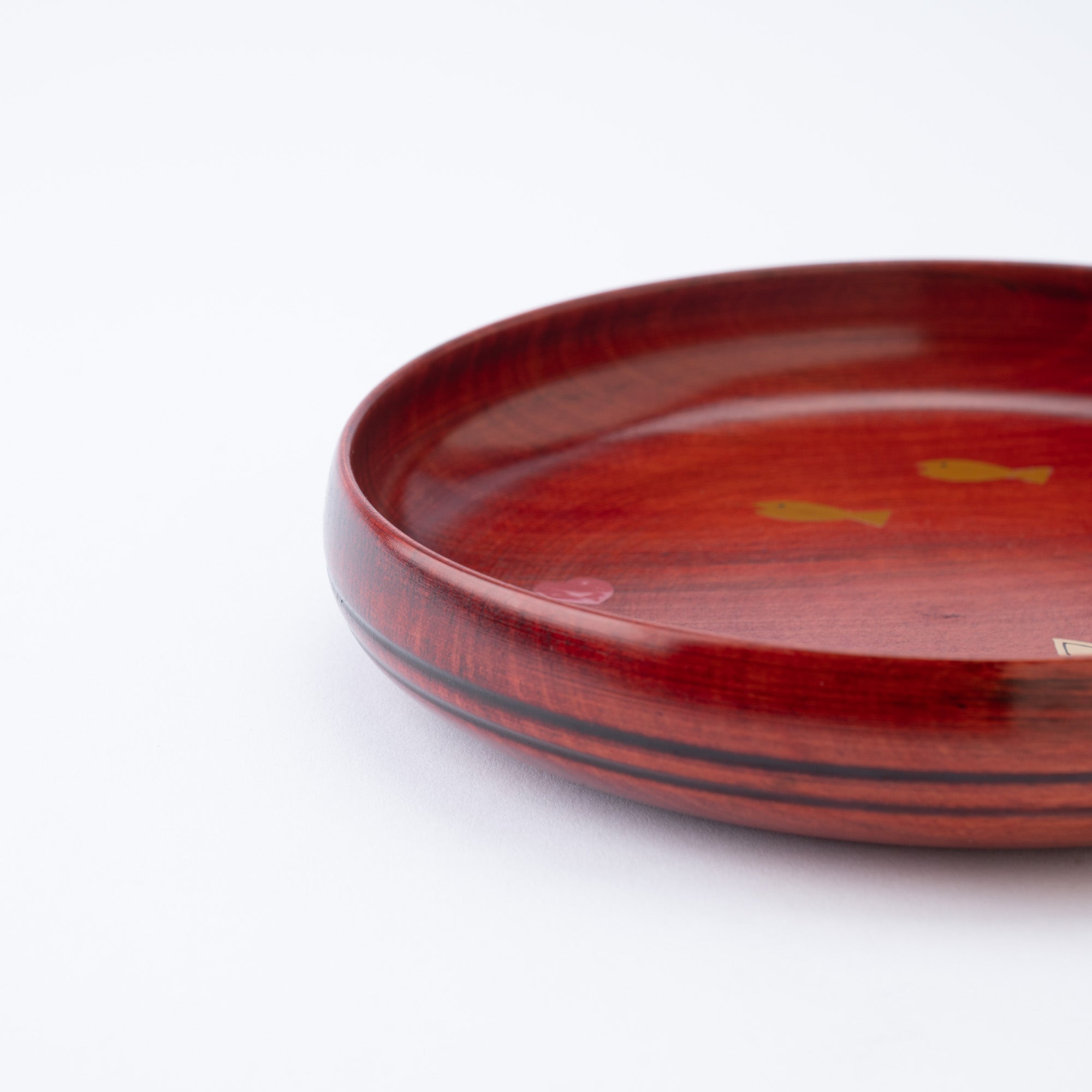 Yamanaka Lacquerware Animal Design Series Children's Plate - MUSUBI KILN - Quality Japanese Tableware and Gift