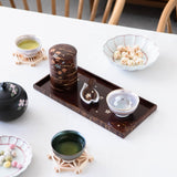 Yatsuyanagi Sakura Akita Cherry Bark Work Tea Tray Small - MUSUBI KILN - Handmade Japanese Tableware and Japanese Dinnerware