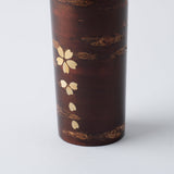 Yatsuyanagi Sakura Pail Akita Cherry Bark Work Single-Flower Vase - MUSUBI KILN - Handmade Japanese Tableware and Japanese Dinnerware