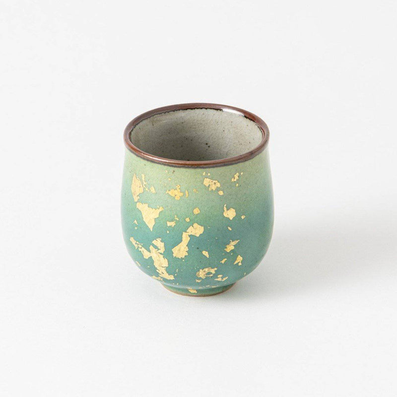 Yusai Gold Leaf Kutani Tea Set - MUSUBI KILN - Handmade Japanese Tableware and Japanese Dinnerware