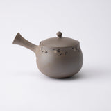 Yutaka Arabesque Tokoname Japanese Teapot Set 9.4oz(270ml)-Sasame and Ceramesh - MUSUBI KILN - Handmade Japanese Tableware and Japanese Dinnerware